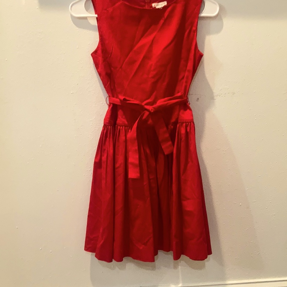 Girls red dress size 10 Crewcuts